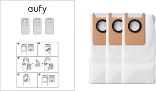 Eufy S1 Sacs d'Aspirateur (3 Pièces)