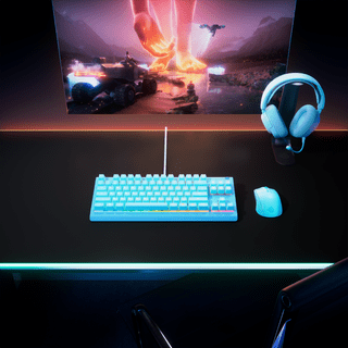 SteelSeries Apex 3 TKL Aqua Azerty