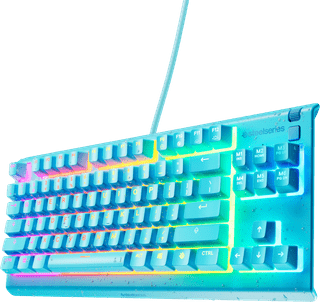 SteelSeries Apex 3 TKL Aqua Azerty