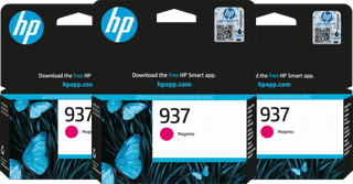 HP 937 Cartridge Magenta (3 units)
