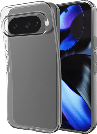 Just in Case Soft Design Google Pixel 10/10 Pro Back Cover Transparent