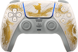 Sony PlayStation 5 DualSense Manette Sans Fil - Ghost of Yotei Gold Limited Edition