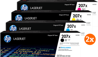 HP 207X Toner Pack Combiné (2 Pièces)