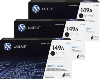 HP 149A LaserJet Toner Cartridge Black (3 units)