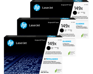 HP 149X LaserJet Toner Noir (3 Pièces)
