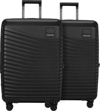 Samsonite Intuo Expandable Valise à 4 Roulettes 69 cm Lot de 2 Noir