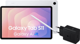 Samsung Galaxy Tab S11 11 inch 128GB Wifi Zilver + Oplaadpakket