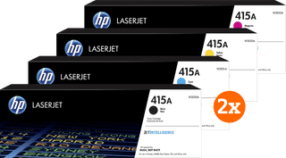 HP 415A Toner Pack Combiné (2 Pièces)