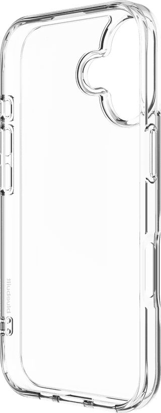 BlueBuilt Protective Back Cover iPhone 17 Transparent + Screen Protector Glass Duo Pack