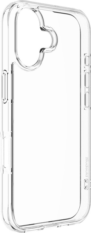 BlueBuilt Protective Back Cover iPhone 17 Transparent + Screen Protector Glass Duo Pack
