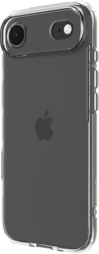 BlueBuilt Protective Back Cover iPhone Air Transparent + BlueBuilt iPhone 17 Air Screen Protector Glass