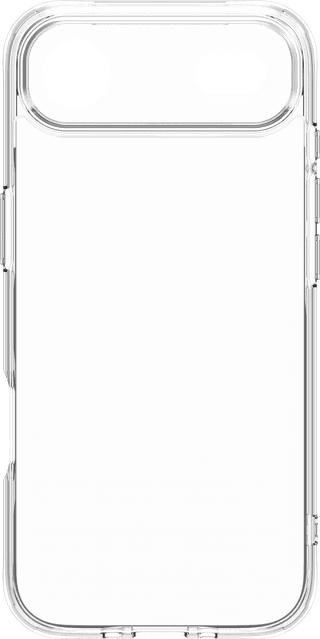 BlueBuilt Protective Back Cover iPhone Air Transparent + BlueBuilt iPhone 17 Air Screen Protector Glass