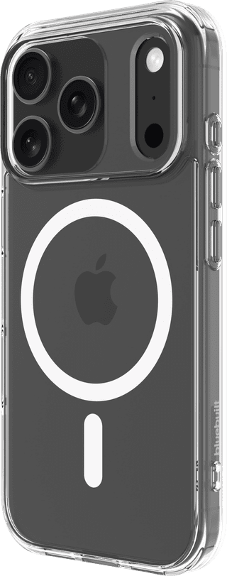 BlueBuilt Protective Back Cover with MagSafe iPhone 17 Pro Transparent