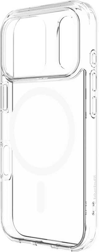BlueBuilt Protective Back Cover with MagSafe iPhone 17 Pro Transparent