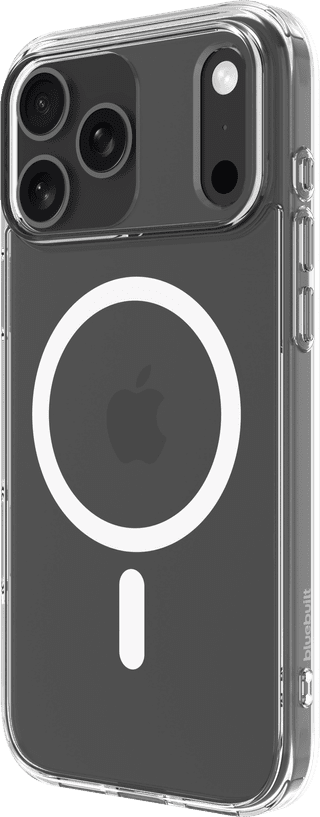 BlueBuilt Protective Back Cover with MagSafe iPhone 17 Pro Max Transparent