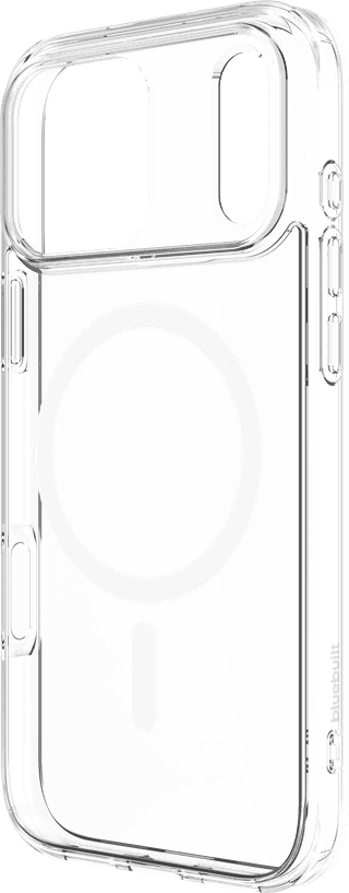 BlueBuilt Protective Back Cover with MagSafe iPhone 17 Pro Max Transparent