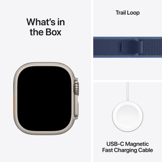 Apple Watch Ultra 3 5G 49mm Natural Trail Loop S/M