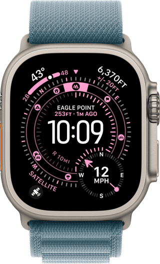 Apple Watch Ultra 3 Cellular 49mm Natural Alpine Loop L