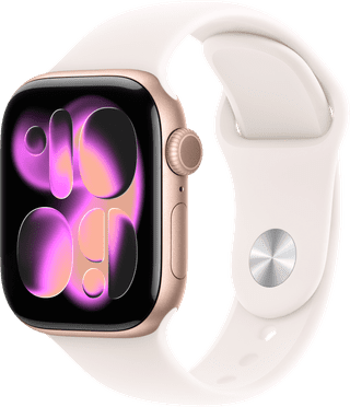 Apple Watch Series 11 42mm Rose Gold Sport Band S/M