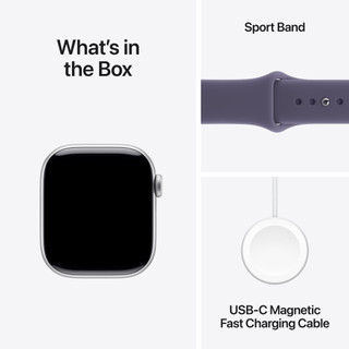 Apple Watch Series 11 42mm Silver Sport Band M/L