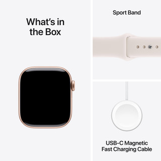 Apple Watch Series 11 Cellular 42mm Rose Gold Sport Band M/L