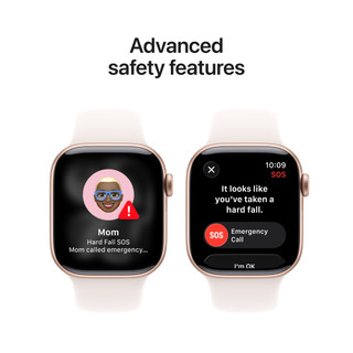Apple Watch Series 11 Cellular 42mm Rose Gold Sport Band M/L