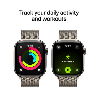 Apple Watch Series 11 5G 42mm Titanium Natural Milanese Loop