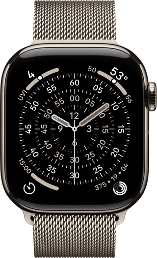 Apple Watch Series 11 5G 42mm Titanium Natural Milanese Loop