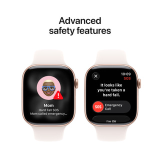 Apple Watch Series 11 46mm Rose Gold Sport Band M/L