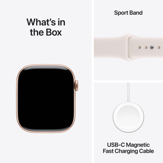 Apple Watch Series 11 46mm Rose Gold Sport Band M/L