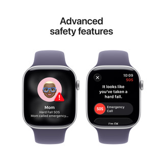 Apple Watch Series 11 46mm Silver Sport Band M/L