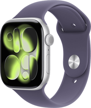 Apple Watch Series 11 46mm Silver Sport Band S/M