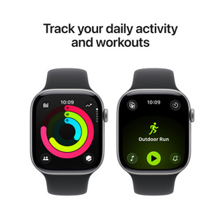 Apple Watch Series 11 Cellular 46mm Gray Sport Band M/L