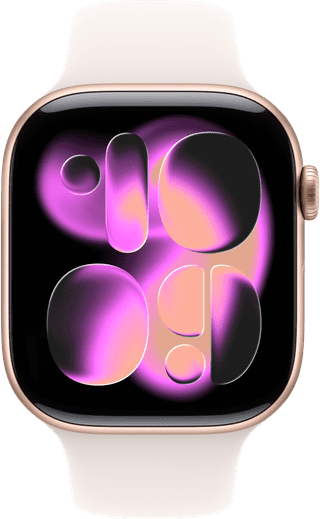 Apple Watch Series 11 Cellular 46mm Rose Gold Sport Band S/M