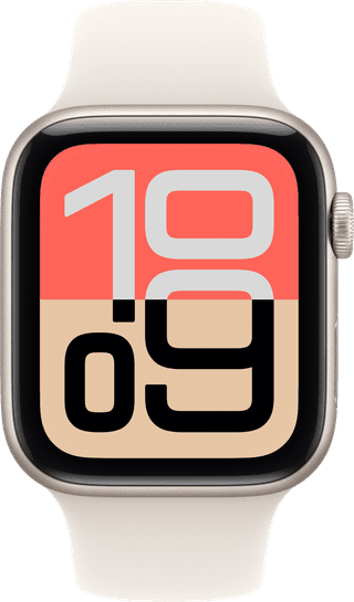 Apple Watch SE 3 44mm Starlight Sport Band S/M