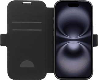 BlueBuilt Apple iPhone 17 Book Case Cuir Noir