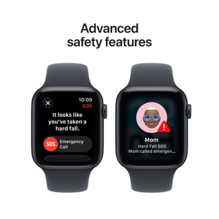 Apple Watch SE 3 44mm Midnight Sport Band S/M
