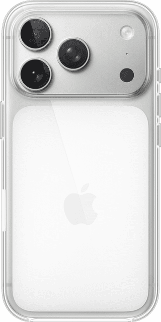 Apple iPhone 17 Pro Back Cover met MagSafe Transparant