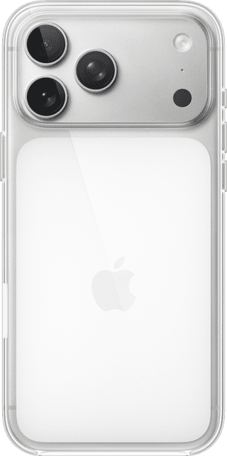 Apple iPhone 17 Pro Max Back Cover met MagSafe Transparant