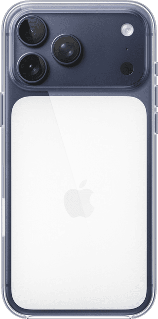Apple iPhone 17 Pro Max Back Cover avec MagSafe Transparent