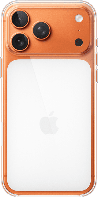 Apple iPhone 17 Pro Max Back Cover avec MagSafe Transparent