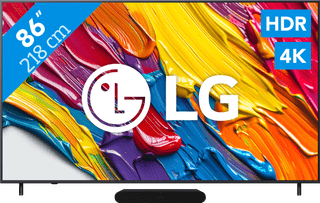 LG 86 inches QNED82 4K (2025) + Sonos Ray Black