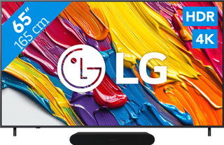 LG 65 inches QNED82 4K (2025) + Sonos Ray Black