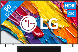 LG 50" QNED82 4K (2025) + Sonos Beam Gen2 Noir