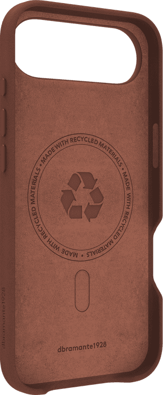 DBramante1928 Roskilde Apple iPhone Air Back Cover met MagSafe Leer Bruin