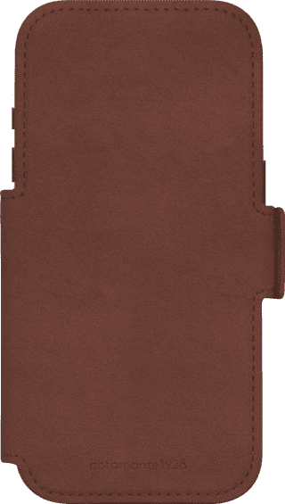 dbramante1928 Lynge iPhone 17 Pro Book Case Leather with MagSafe Brown