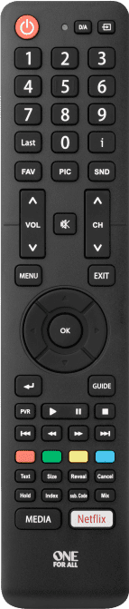 One For All URC1916 Hisense afstandsbediening