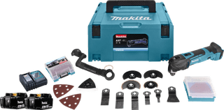 Makita DTM51ZJX3 5,0 Ah Accu (2x) Starterspakket