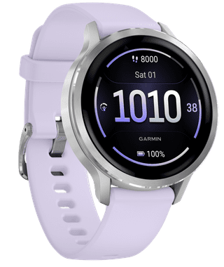 Garmin Venu 4 Zilver/Paars 41 mm