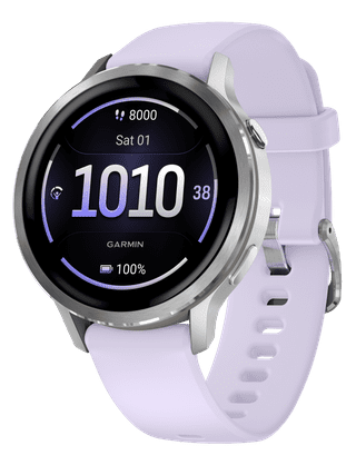 Garmin Venu 4 Zilver/Paars 41 mm